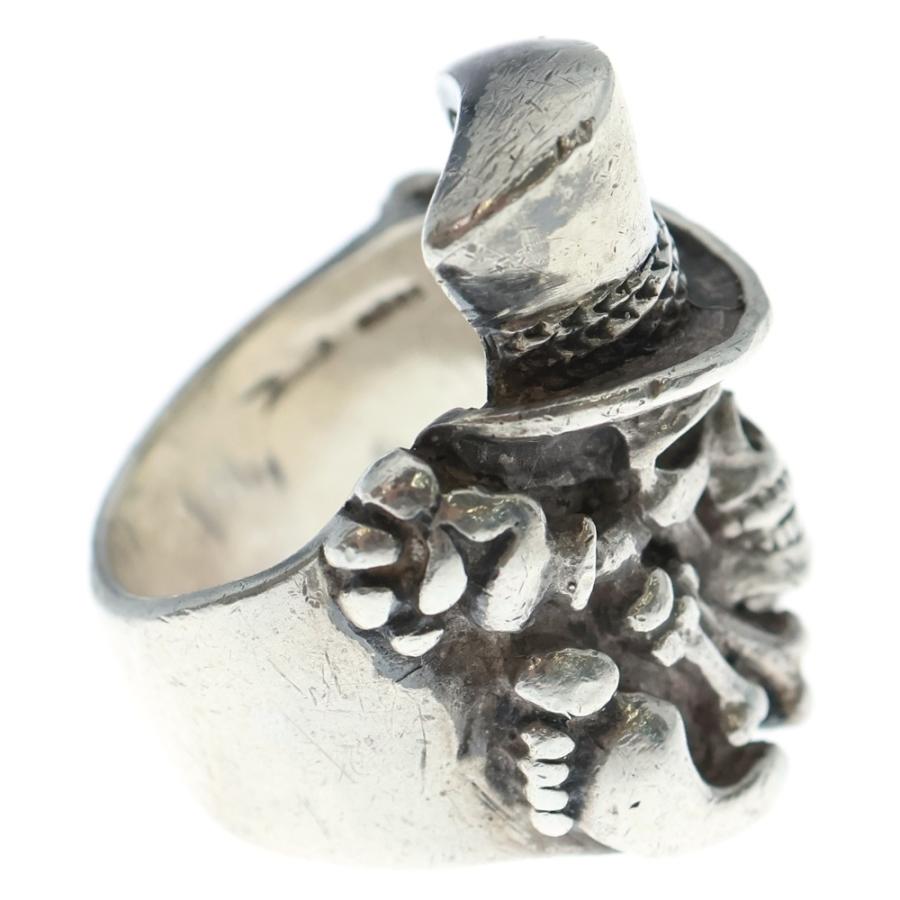 CRAZY PIG クレイジーピッグ MASCOT SKULL RING シルクハット スカル