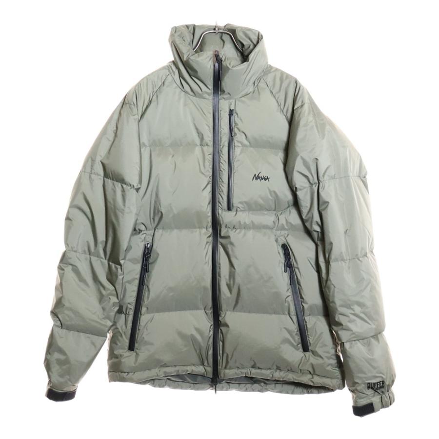 NANGA（ナンガ） ×DUFFER スタンドカラー ダウンジャケット カーキ