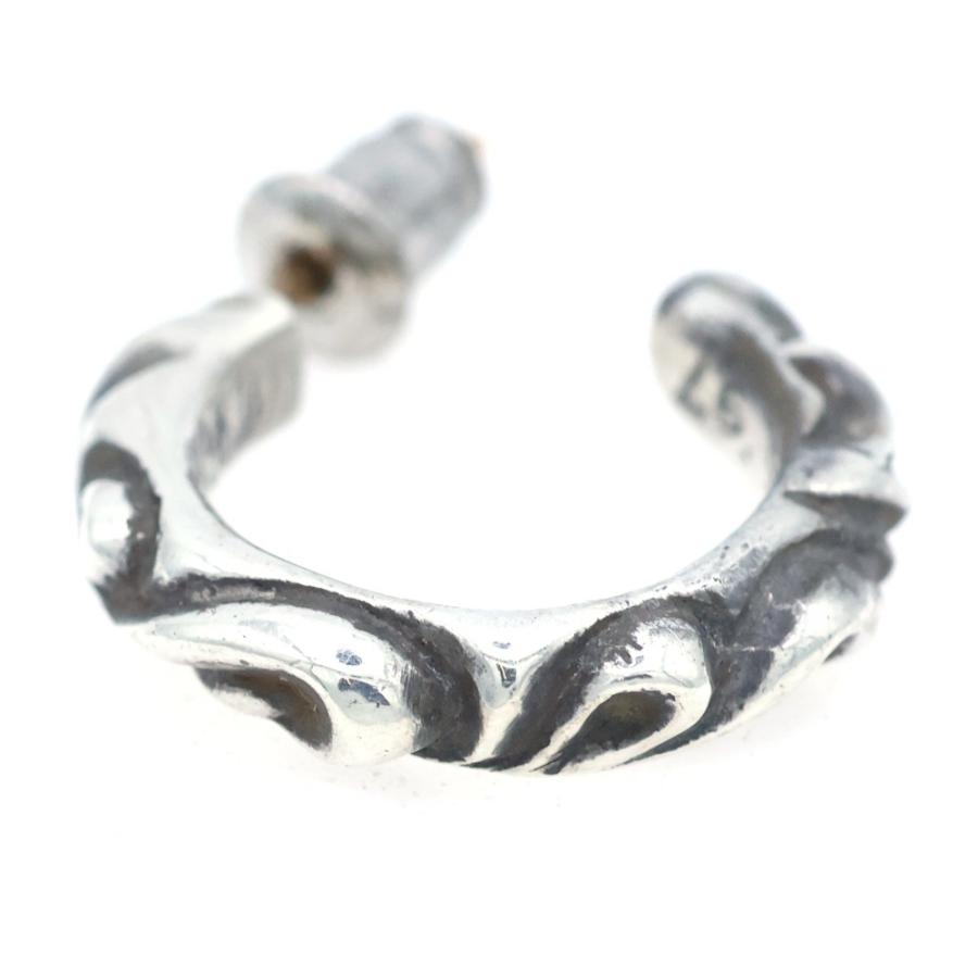 ”洗浄・クリーニング済” クロムハーツ　スクロールバンドフープピアス 楽天市場】【CHROME HEARTS クロムハーツ】Scroll Band Hoop Earring