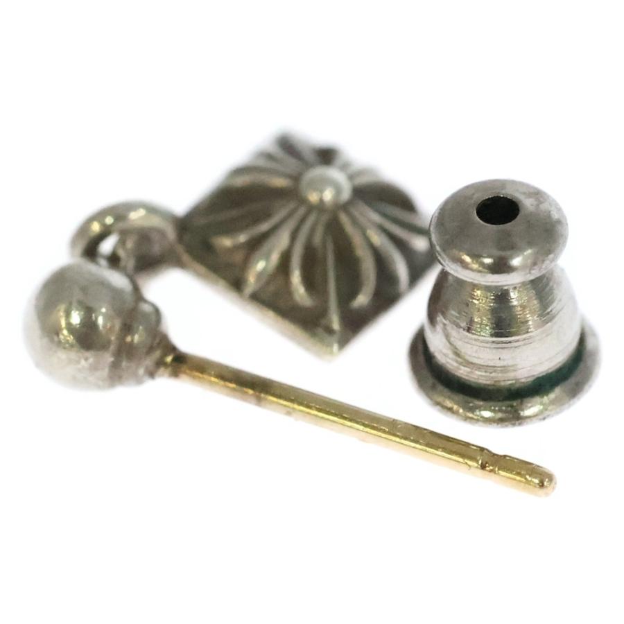 【極美品】 クロムハーツ ピアス CHプラス ピラミッド ドロップ ポスト14K クロムハーツCHプラスピラミッドドロップピアス|クロムハーツ通販専門