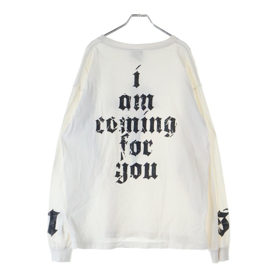 『SAINT MICHAEL』セントマイケル (L) 22SS プリント ロンT SAINT MICHAEL セントマイケル 22SS LS TEE SM ヴィンテージ加工