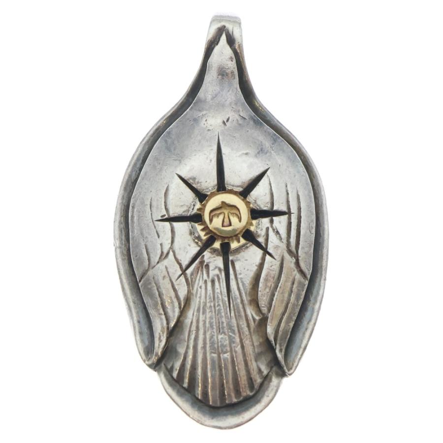 goro's（ゴローズ） K18付きスプーン ペンダントトップ シルバー