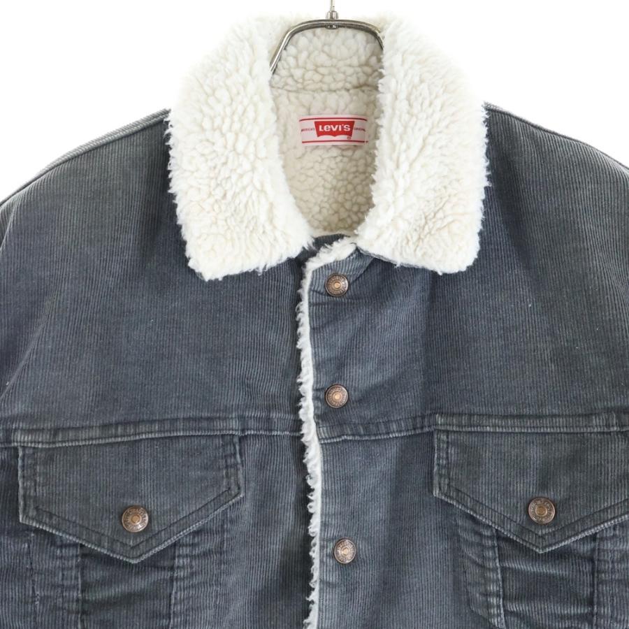 Levi's（リーバイス） 70605 ボアデニムジャケット ブラック : BRING