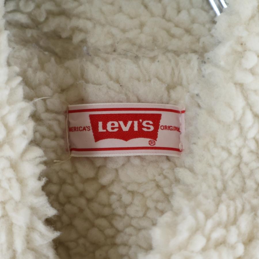 Levi's（リーバイス） 70605 ボアデニムジャケット ベージュ : BRING