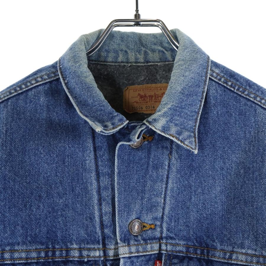 リーバイス Levi's デニムジャケット 裏ボア 71506 インディゴ L
