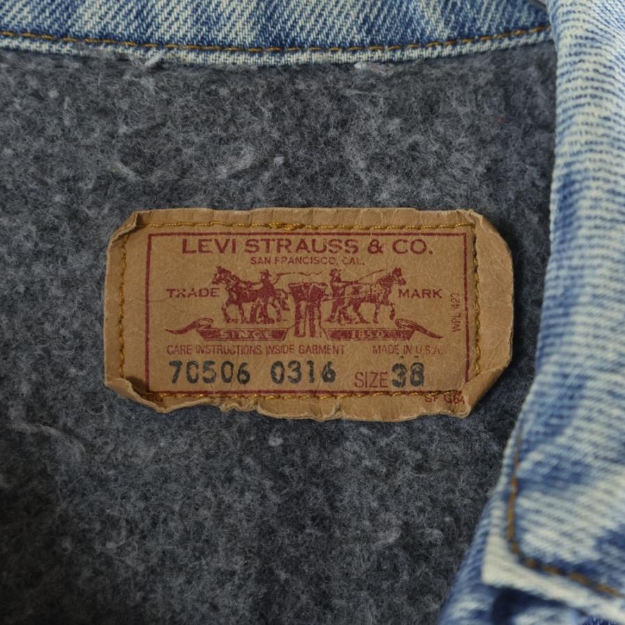 Levi's（リーバイス） ボタン裏527 デニムジャケット ブランケット