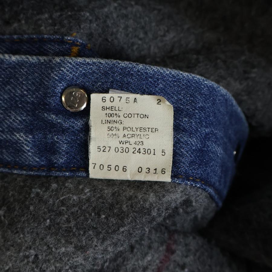 Levi's（リーバイス） ボタン裏527 デニムジャケット ブランケット