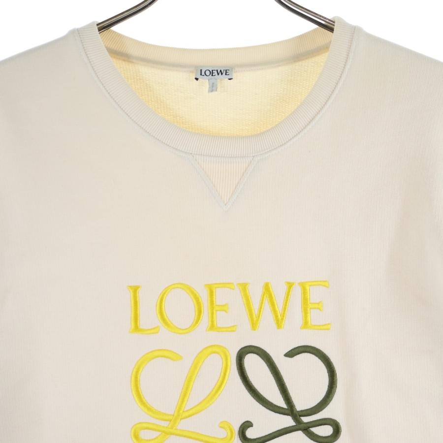 LOEWE（ロエベ） アナグラム エンブロイダリー ロゴ刺繍スウェット