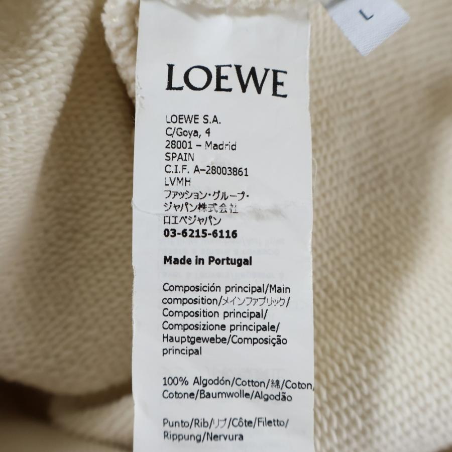 LOEWE（ロエベ） アナグラム エンブロイダリー ロゴ刺繍スウェット