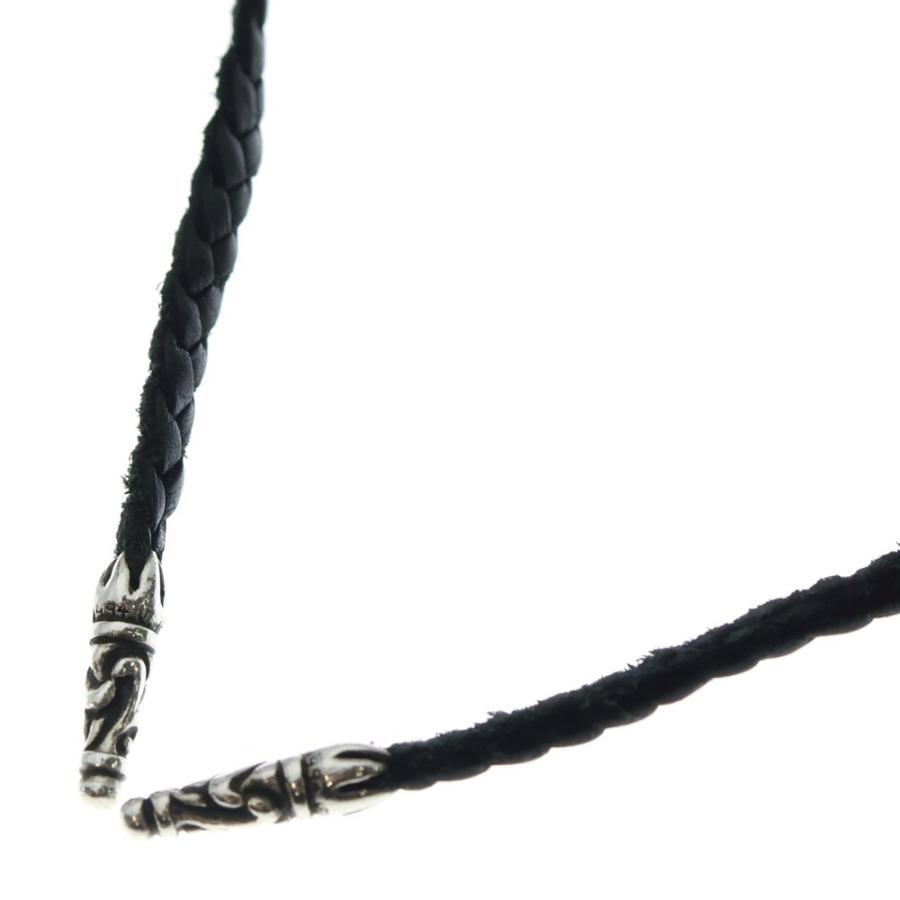CHROME HEARTS（クロムハーツ） LEATHER BRAID スクロールレザー