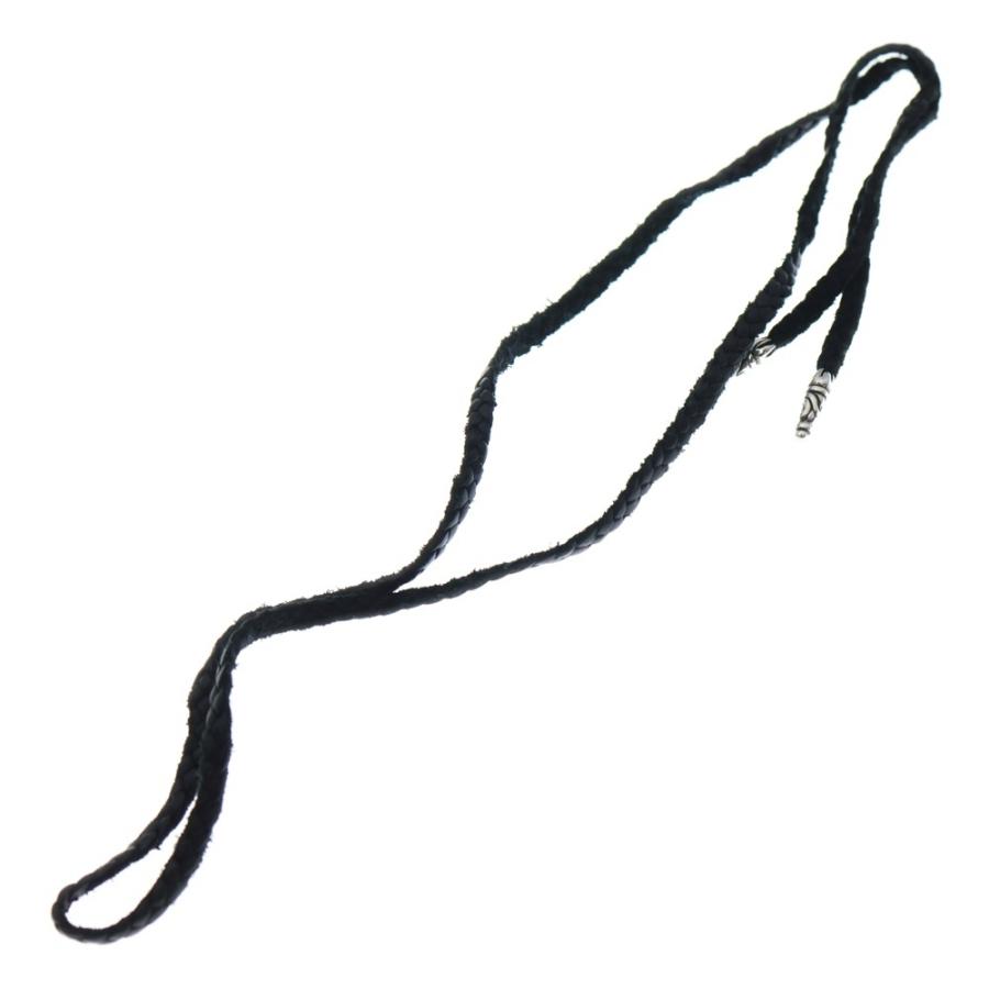 CHROME HEARTS（クロムハーツ） LEATHER BRAID スクロールレザー