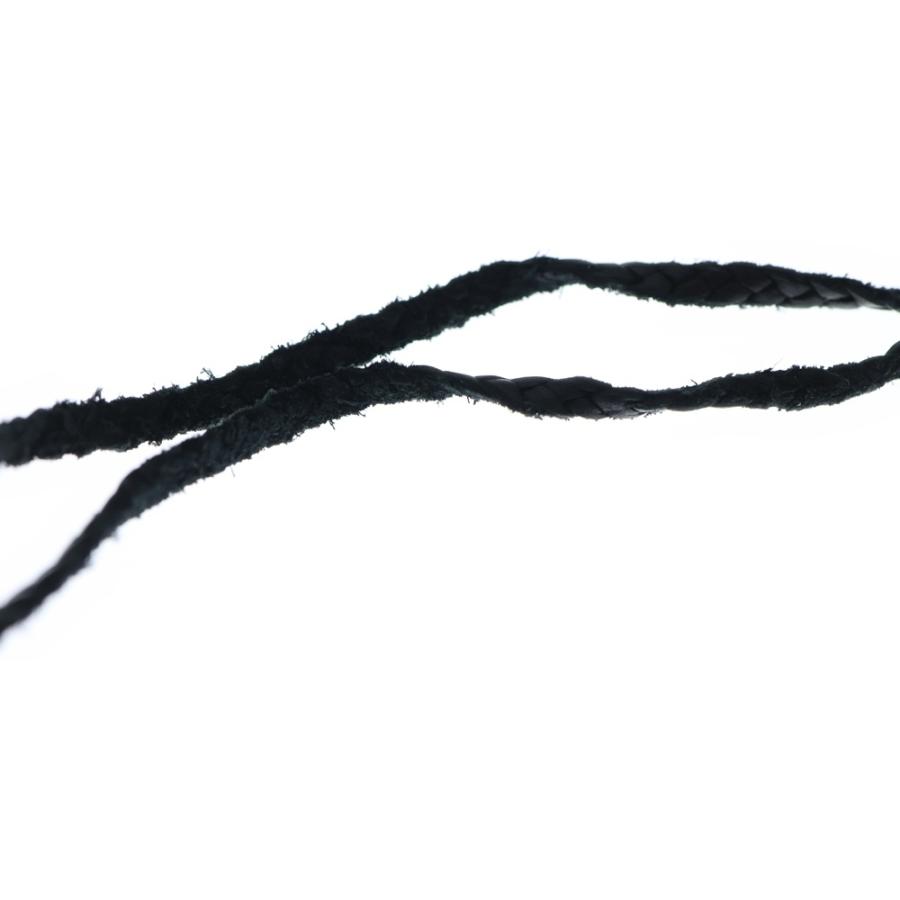 CHROME HEARTS（クロムハーツ） LEATHER BRAID スクロールレザー