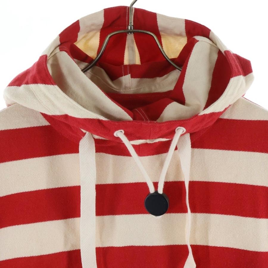 BURBERRY（バーバリー） Thornford Striped Pullover Hoodie ロゴ刺繍