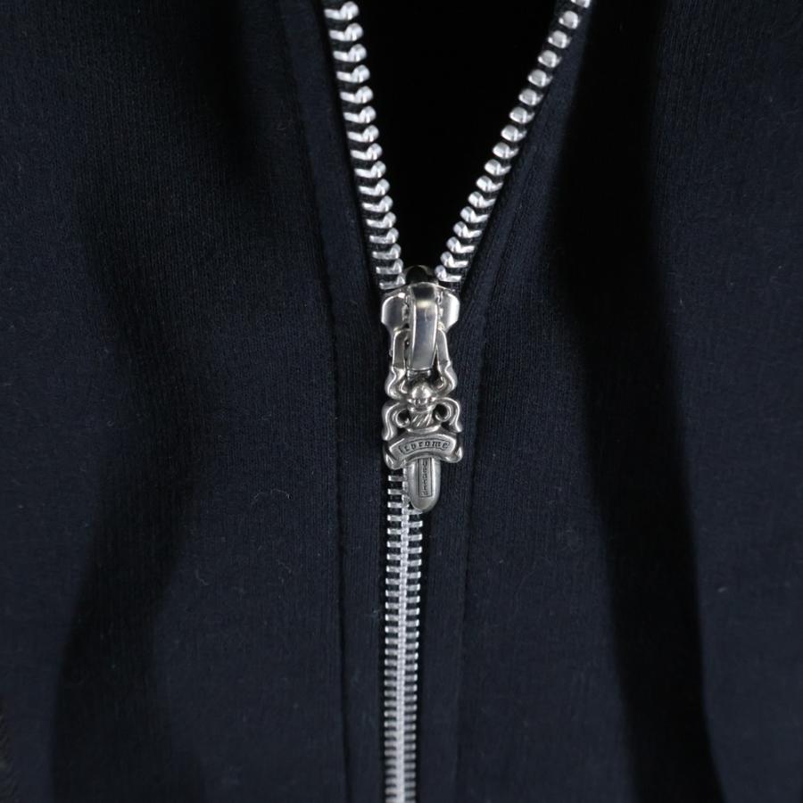 CHROME HEARTS（クロムハーツ） SWTSHRT HD ZIP バックホースシュー 袖
