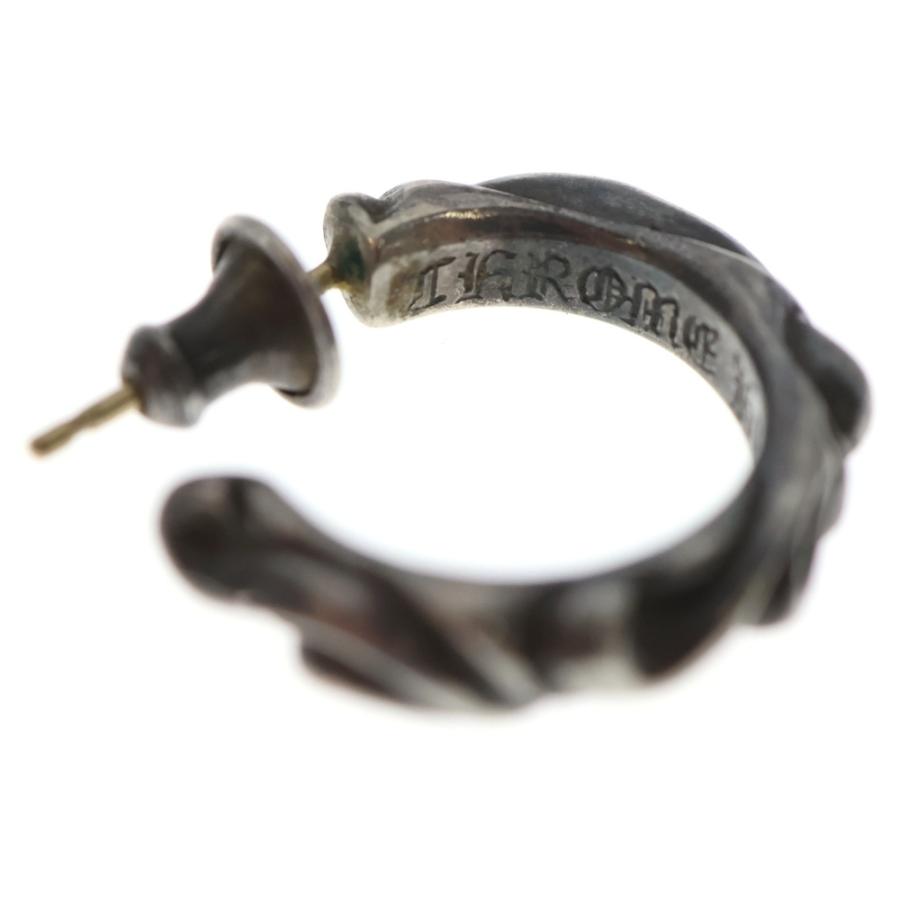 CHROME HEARTS クロムハーツ　シルバー　フープピアス クロムハーツCHプラスワイドフープピアススモール|クロムハーツ通販