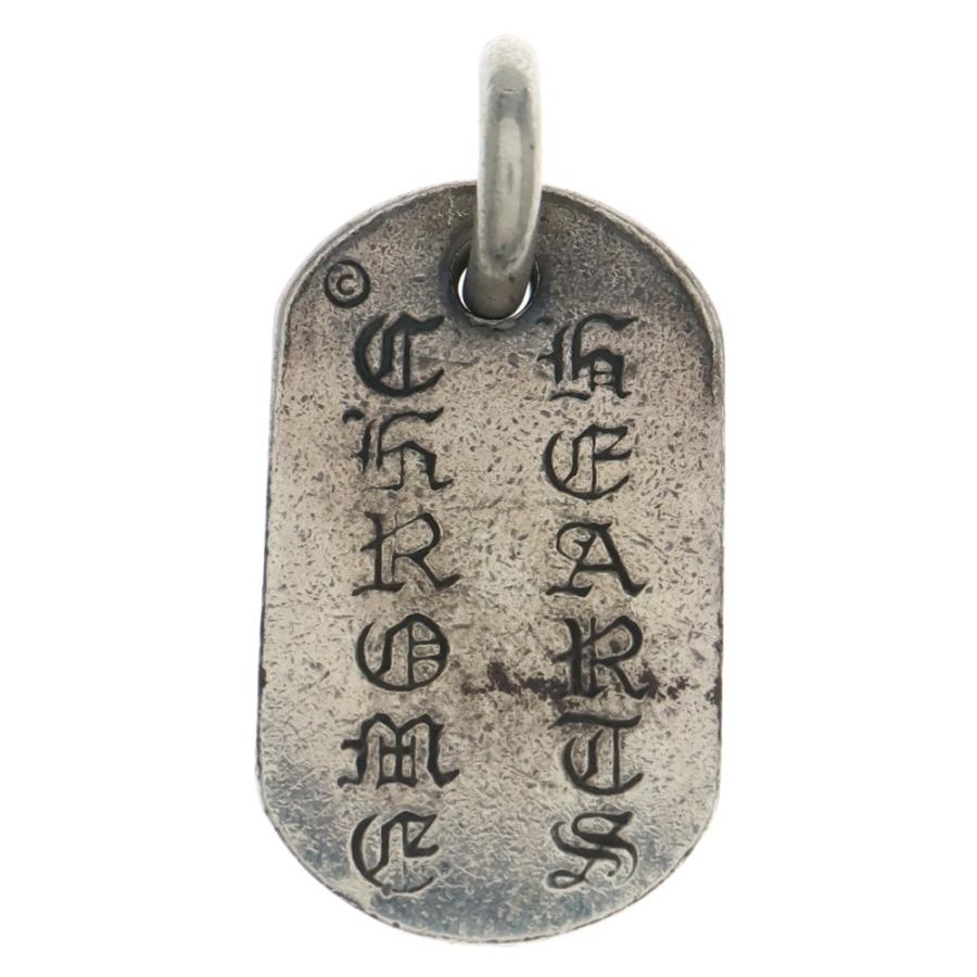 CHROME HEARTS（クロムハーツ） RAISED CEM CRS DOG TAG レイズド
