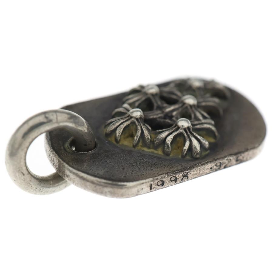 CHROME HEARTS（クロムハーツ） RAISED CEM CRS DOG TAG レイズド