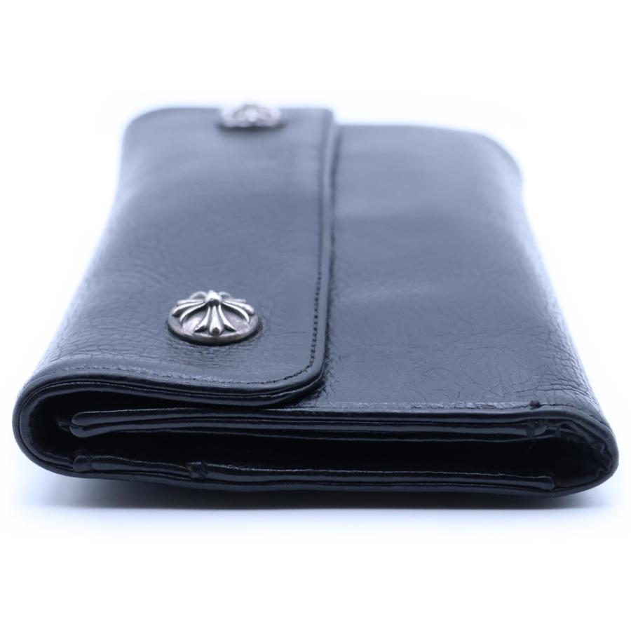 CHROME HEARTS（クロムハーツ） WAVE ウェーブ レザーウォレット 財布