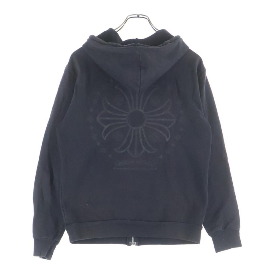 【正規品】CHROME HEARTS CHプラスバックブリントパーカー ネイビー Chrome Hearts - CHROME HEARTS クロムハーツ OLD CHプラス 裏地