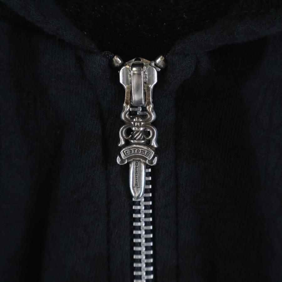 CHROME HEARTS（クロムハーツ） SWTSHRT HD ZIP CHプラス総柄 バックCH