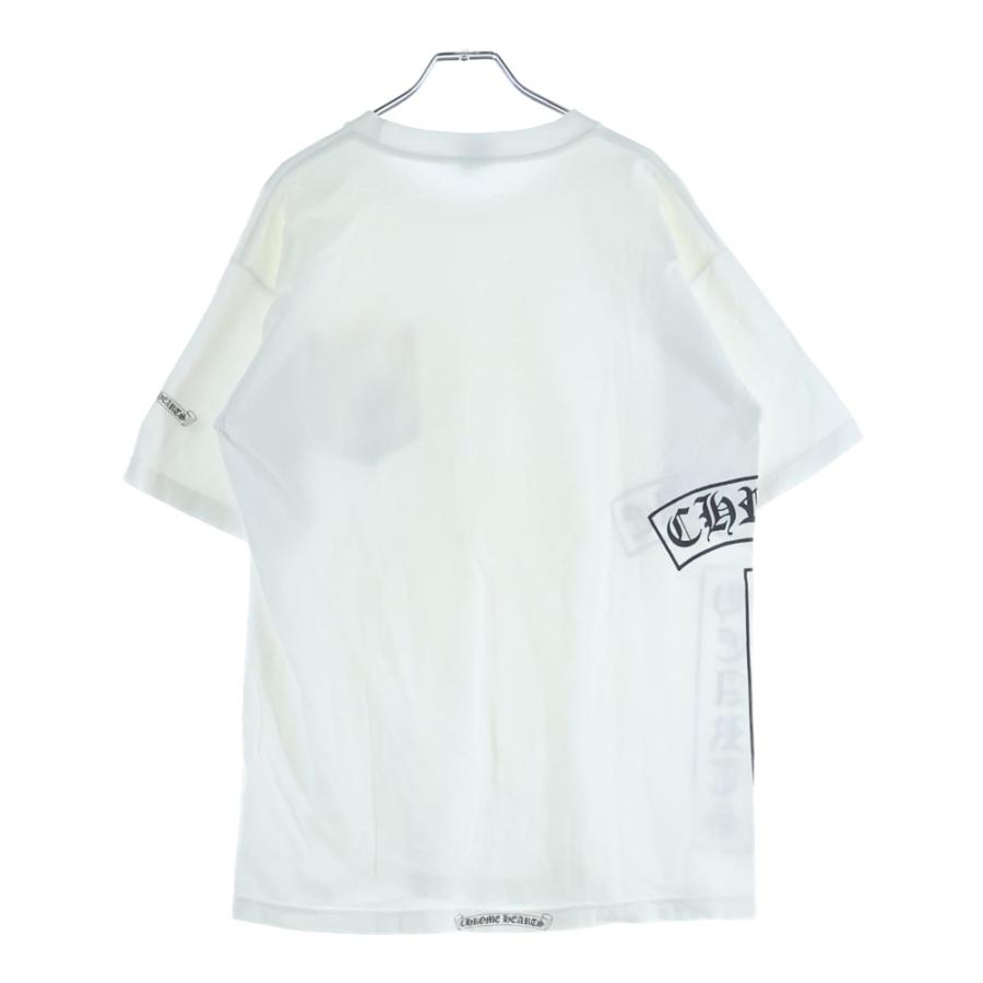 クロムハーツ　白　半袖Tシャツ　XLサイズ ビッグロゴ　サイドロゴ Amazon | (クロムハーツ)CHROME HEARTS メンズ半袖Tシャツ Mサイズ