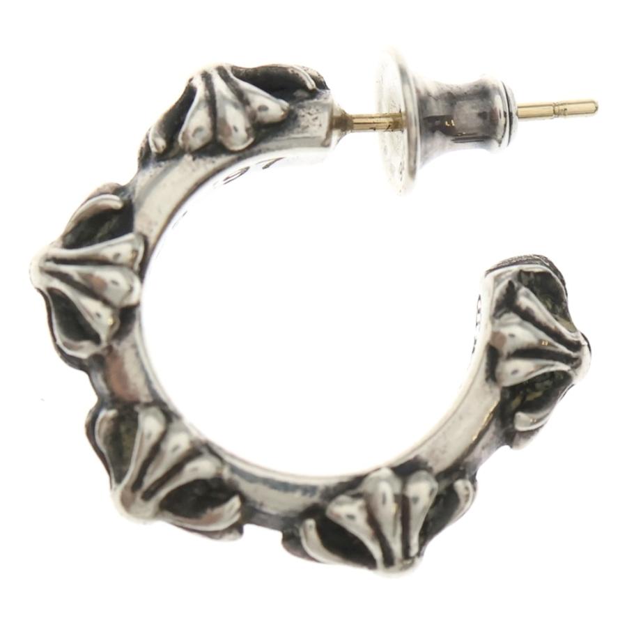 CHROME HEARTS（クロムハーツ） HOOP CROSS クロスバンド フープピアス