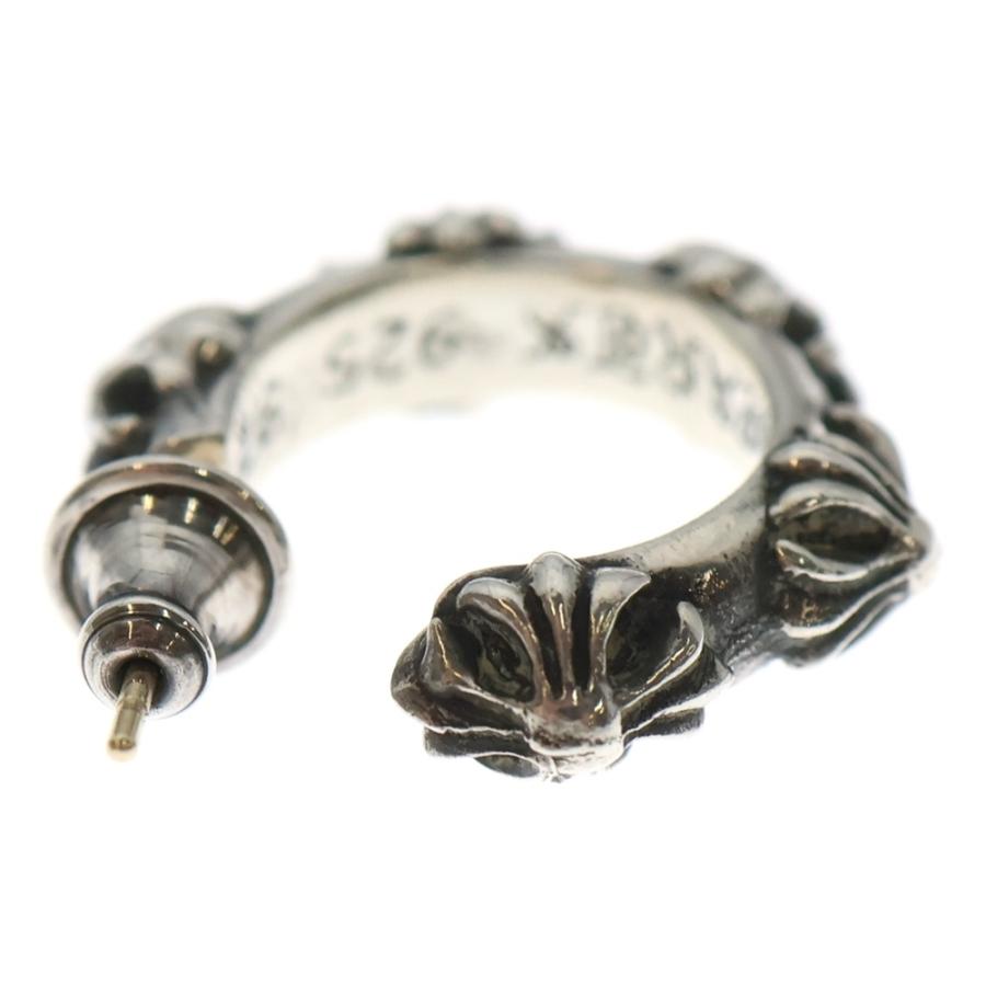 クロムハーツ クロスバンド　フープ　ピアス CHROME HEARTS/クロムハーツ HOOP CROSS クロスバンド フープピアス