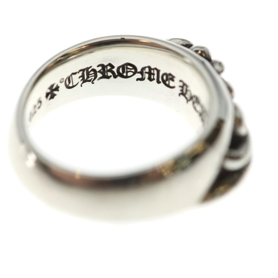CHROME HEARTS（クロムハーツ） HALF Classic Floral CROSS Ring