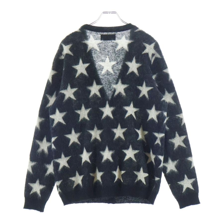 WACKO MARIA（ワコマリア） 12AW スター柄 モヘアカーディガン ニット 