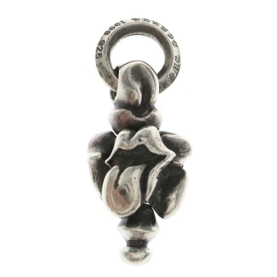CHROME HEARTS クロムハーツ LT SWIVEL リップアンドタンスイベルチャーム ネックレストップ シルバー CHROME HEARTS（クロムハーツ） LT SWIVEL リップアンドタンスイベル