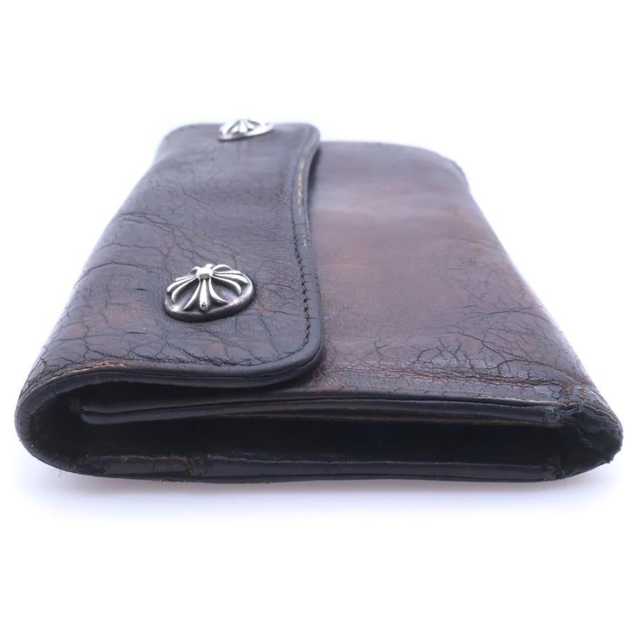 CHROME HEARTS（クロムハーツ） WAVE ウェーブ レザーウォレット 財布