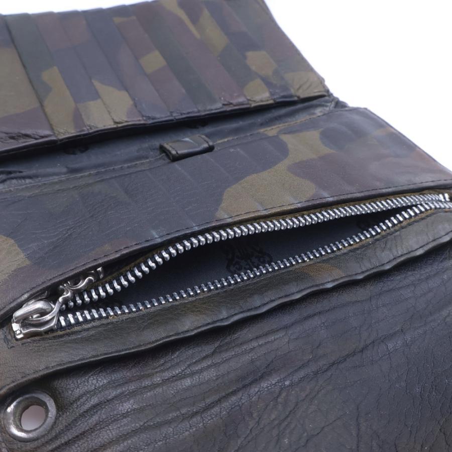 CHROME HEARTS（クロムハーツ） WAVE ウェーブ レザーウォレット 財布