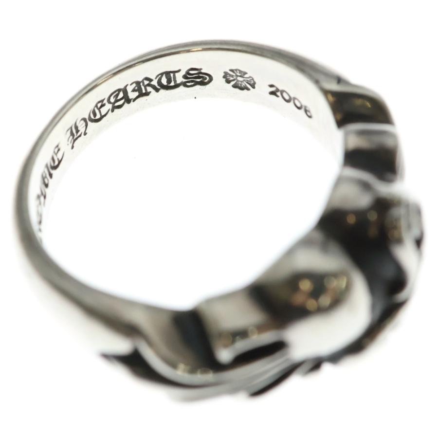 CHROME HEARTS（クロムハーツ） FLRL CRS HRT フローラルハートリング