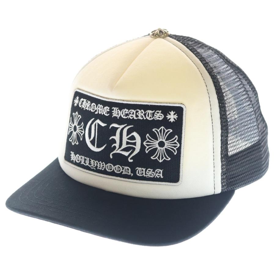 CHROME HEARTS メッシュキャップ ホワイト/ブラック 【公式通販】