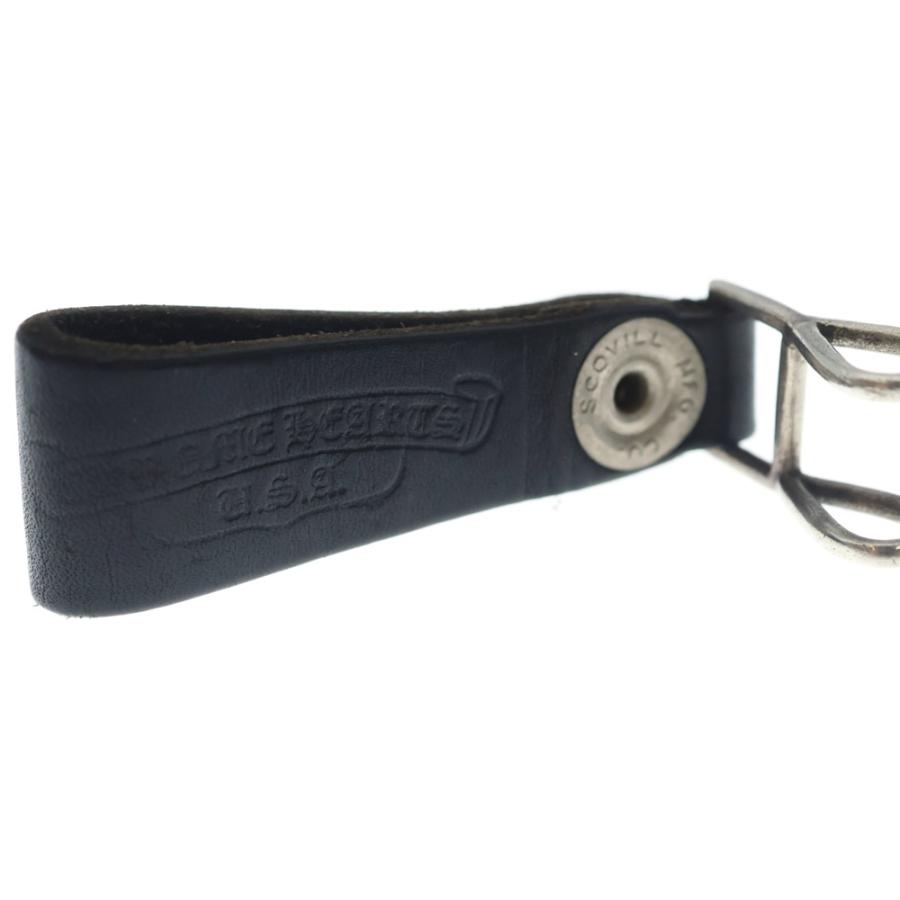 CHROME HEARTS（クロムハーツ） BELT LOOP クロスボールボタンレザー