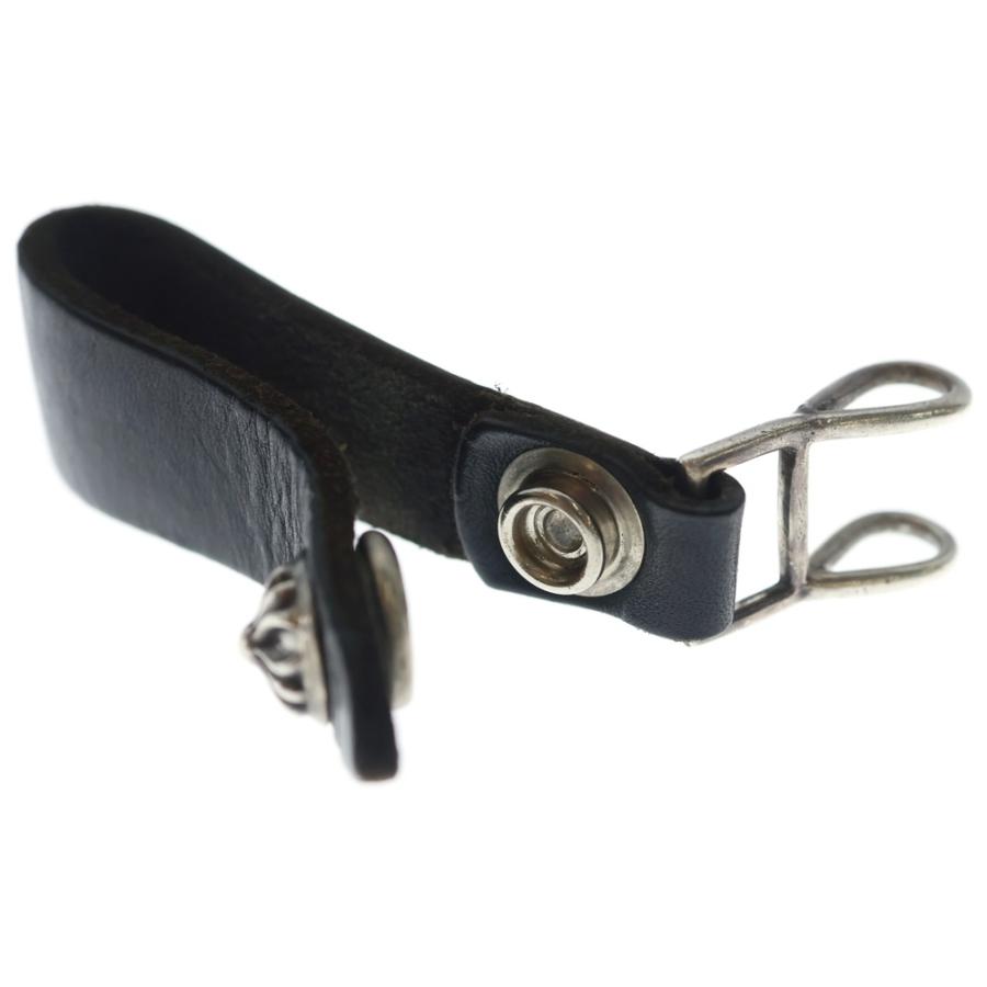 CHROME HEARTS（クロムハーツ） BELT LOOP クロスボールボタンレザー