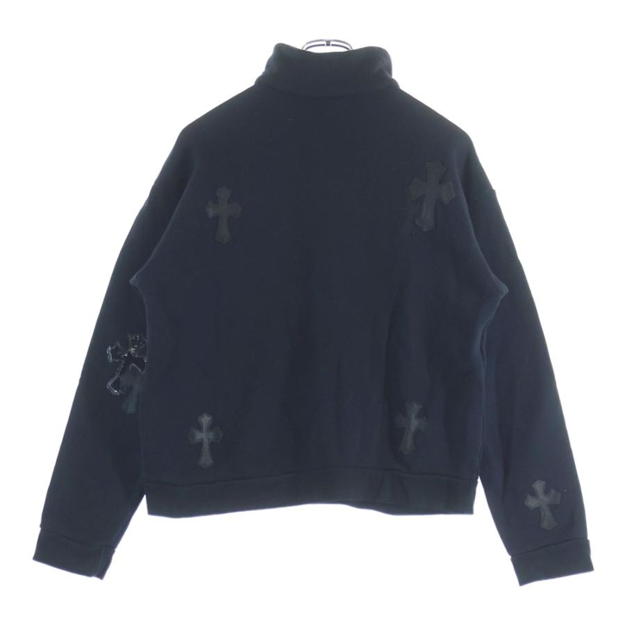 CHROME HEARTS（クロムハーツ） Y NOT ハラコレザークロスパッチハーフ