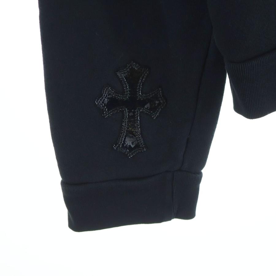 CHROME HEARTS（クロムハーツ） Y NOT ハラコレザークロスパッチハーフ