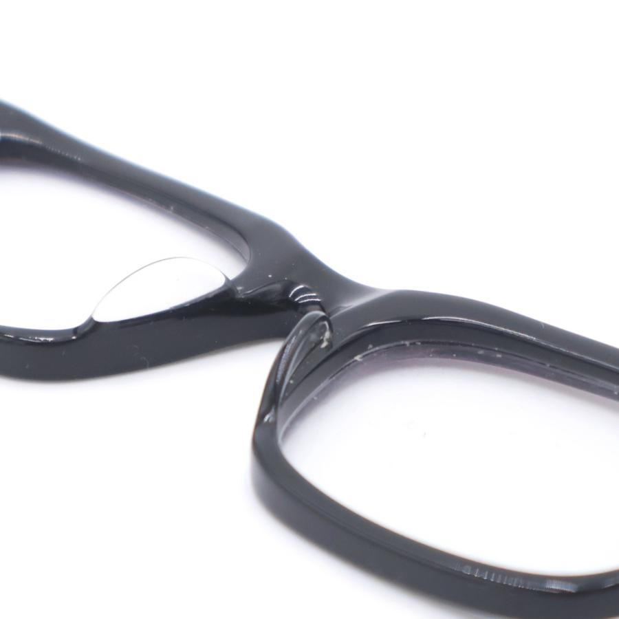 CHROME HEARTS クロムハーツ GITTIN ANY？-A BSフレアテンプル ウェリントン サングラス メガネ ブラックの画像