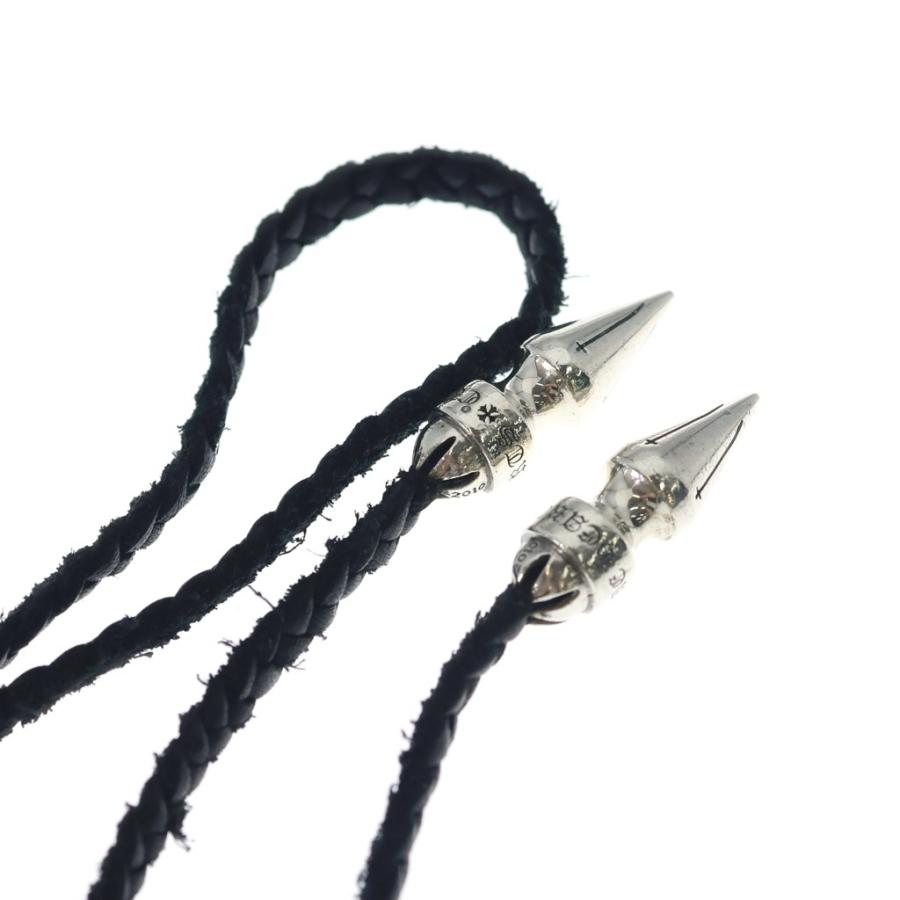 CHROME HEARTS（クロムハーツ） SPIKE LEATHER BRAID スパイクレザー