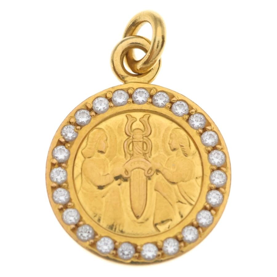 CHROME HEARTS（クロムハーツ） 22K CHRM ANGL MDL P/DIA エンジェル