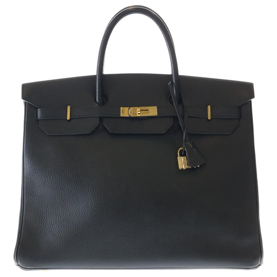 HERMES（エルメス） バーキン40 ハンドバッグ ノワール ブラック