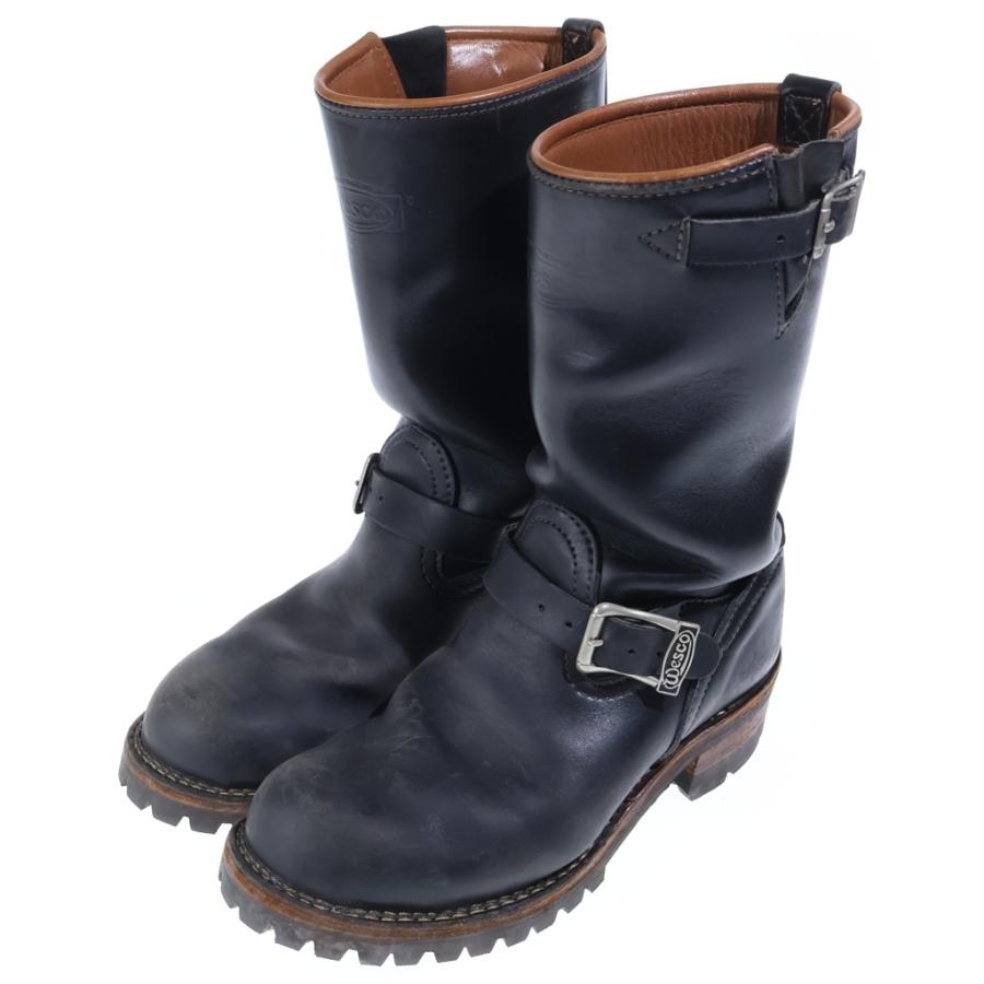 Wesco ウエスコ BOSS ボス エンジニアブーツ ブラック : BRING Yahoo