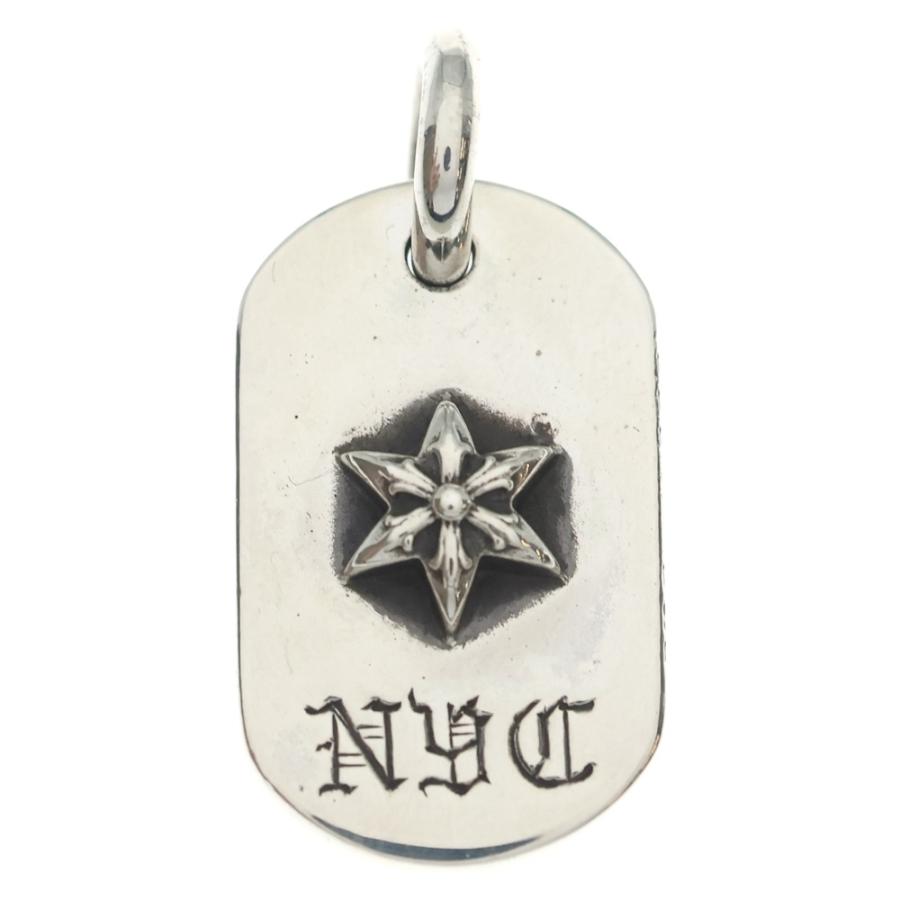 CHROME HEARTS（クロムハーツ） RAISED STAR DOGTAG NYC限定 レイズド