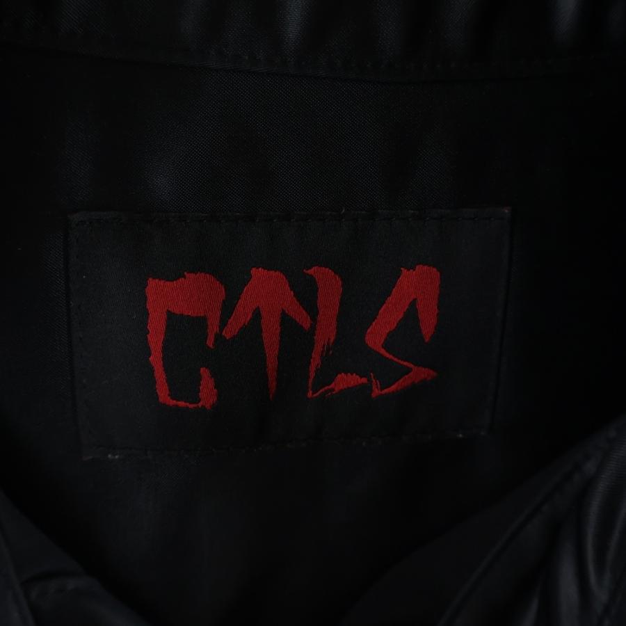 cvtvlist カタリスト フロントロゴ ポリエステル ジャケット ブラック