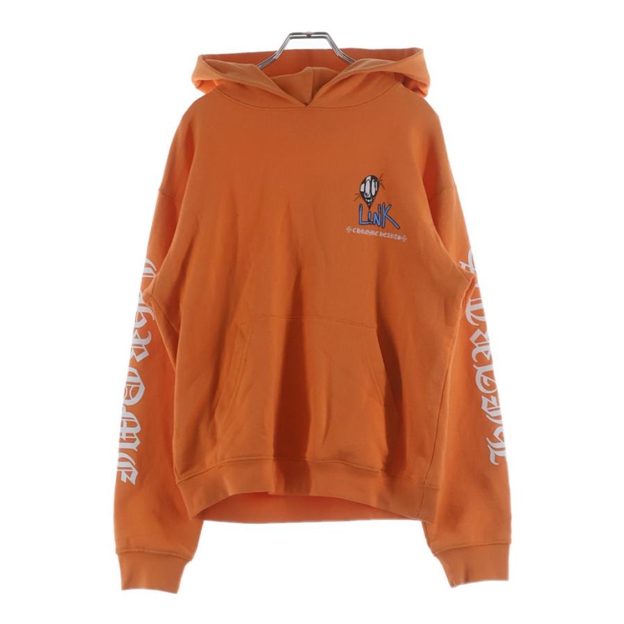 クロムハーツ 21SS×MATTY BOY PPO LINK BUILD HOODIE マッティボーイ リンクビルド プルオーバーパーカー フーディー オレンジ_1