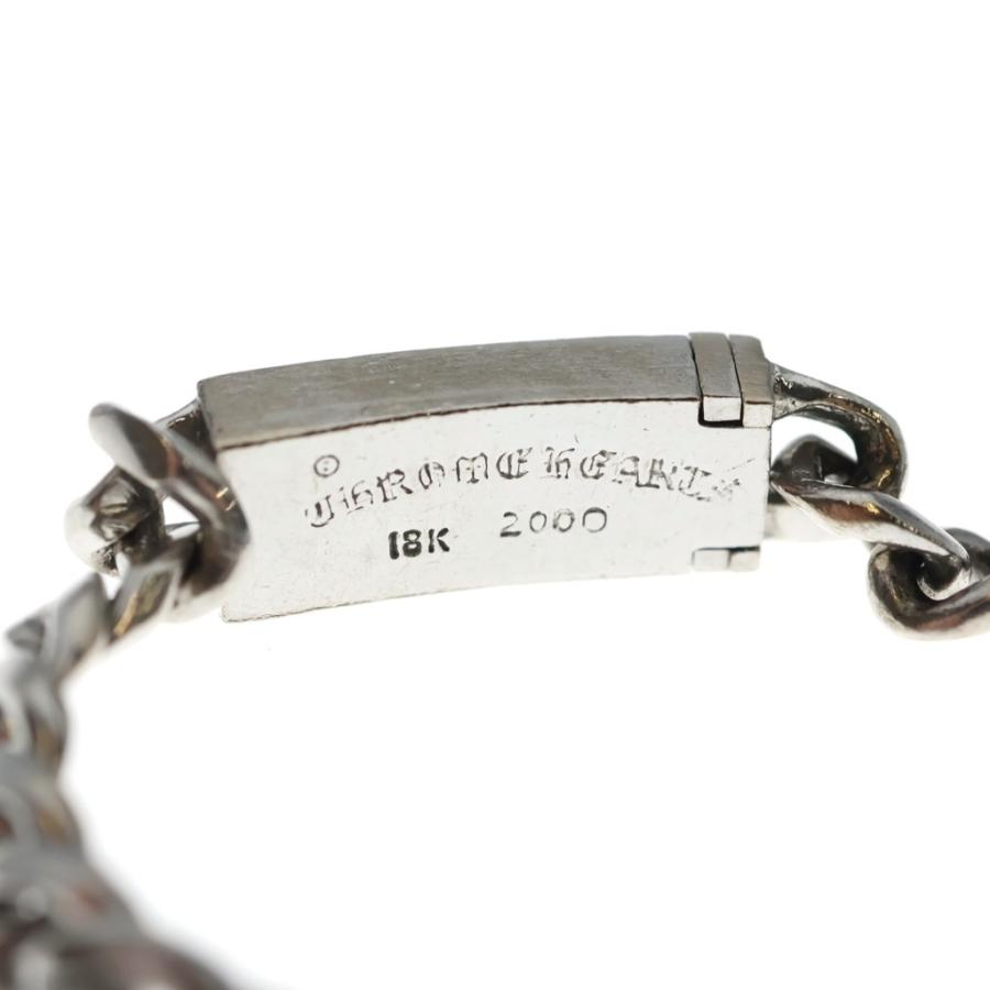 CHROME HEARTS（クロムハーツ） 18KWG ID MINI CHX DIA CHX ミニID