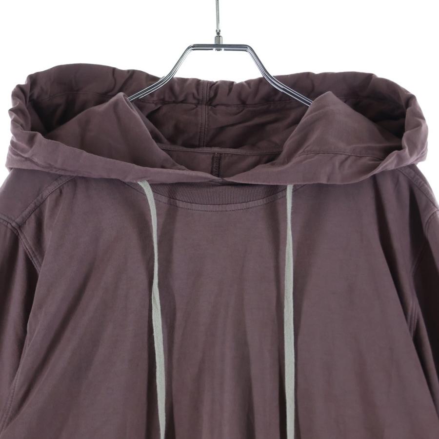 DRKSHDW ダークシャドウ Hustler Hoodie レイヤードパーカー フーディー ボルドー DU02C5281-RN_2