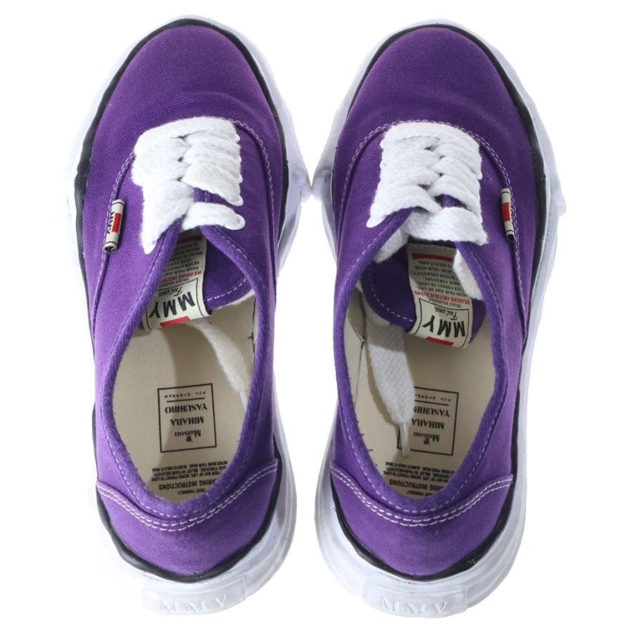MAISON MIHARAYASUHIRO メゾンミハラヤスヒロ Baker ベイカー A02FW704 ローカットスニーカー パープルの画像