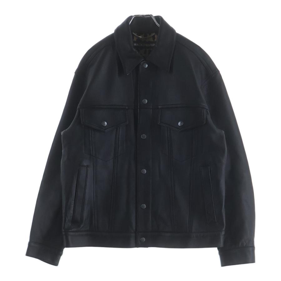 WACKO MARIA（ワコマリア） LEATHER TRUCKER JACKET レザートラッカー